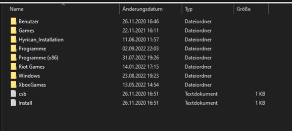 was kann ich von Windows(C:) zu Daten(D:) verschieben?