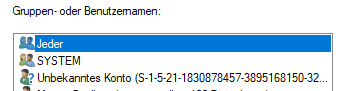 Windows 10 gesperrte Dateien entsperren?