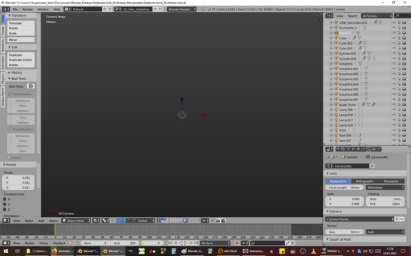 Blender; Wieso funktioniert das nicht?