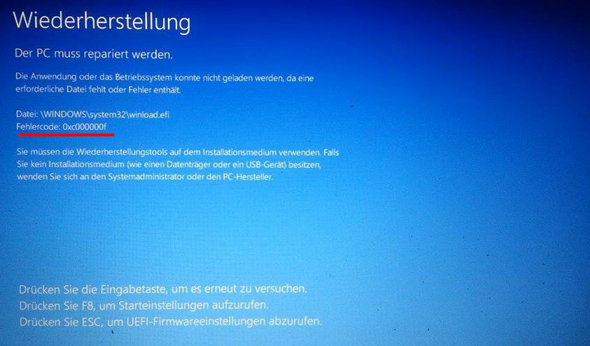 Windows 10 zeugt die ganze Zeit Blue screen an. Was kann ich machen?