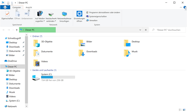 Absturz des Windows Explorers unter Windows 10