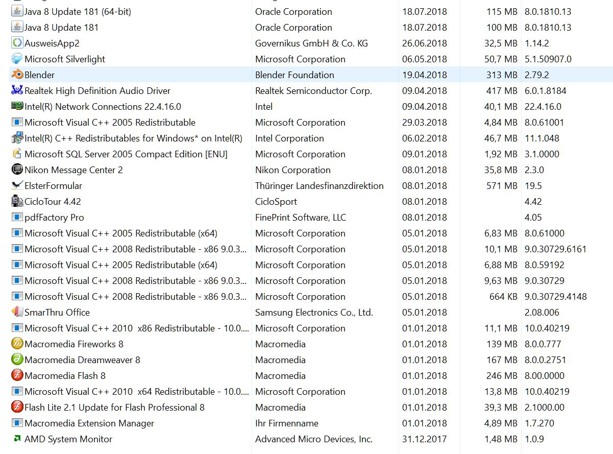 Windows Funktionsupdate 1809