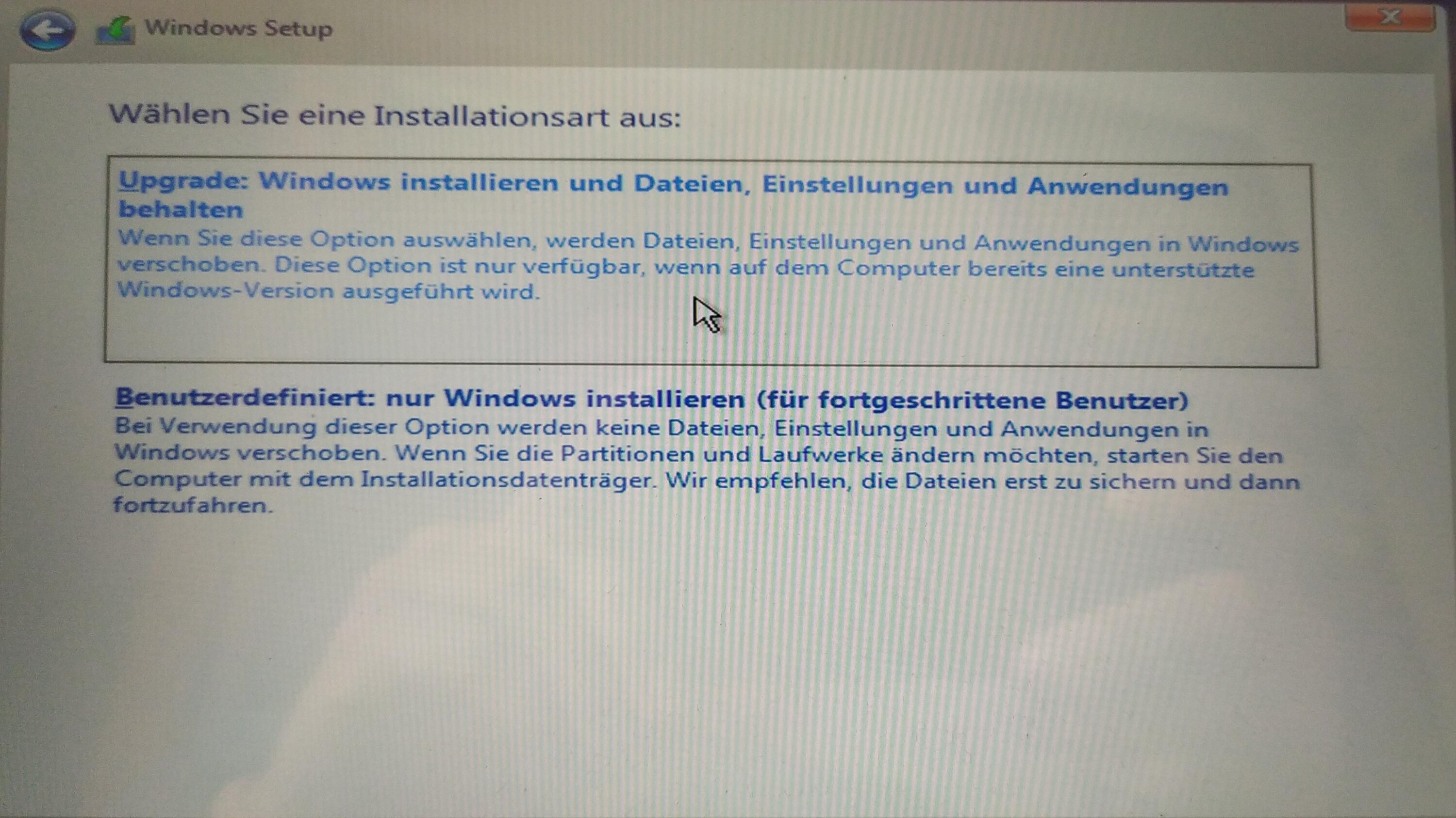 Nicht startendes Netbook mittels Win-Update vom Stick retten... bessere Vorschläge?