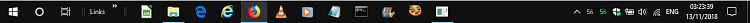 Welche Art von Windows 10 Taskleiste ist das?