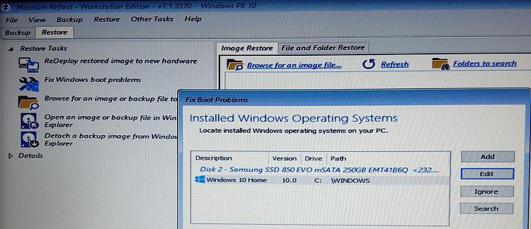 Windows 10 Boot Menu Problem (Muss jedes Mal manuell geladen werden)