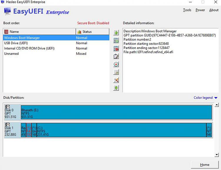 Windows 10 Boot Menu Problem (Muss jedes Mal manuell geladen werden)