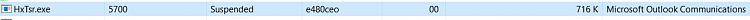 Microsoft Outlook Communications Re: HxTsr.exe?