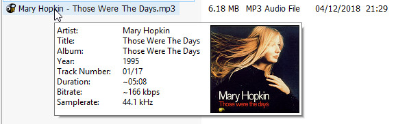 Keine Popups für FLAC-Dateien