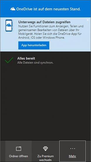 One Drive Link funktioniert nicht