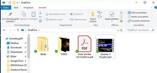 One Drive Link funktioniert nicht