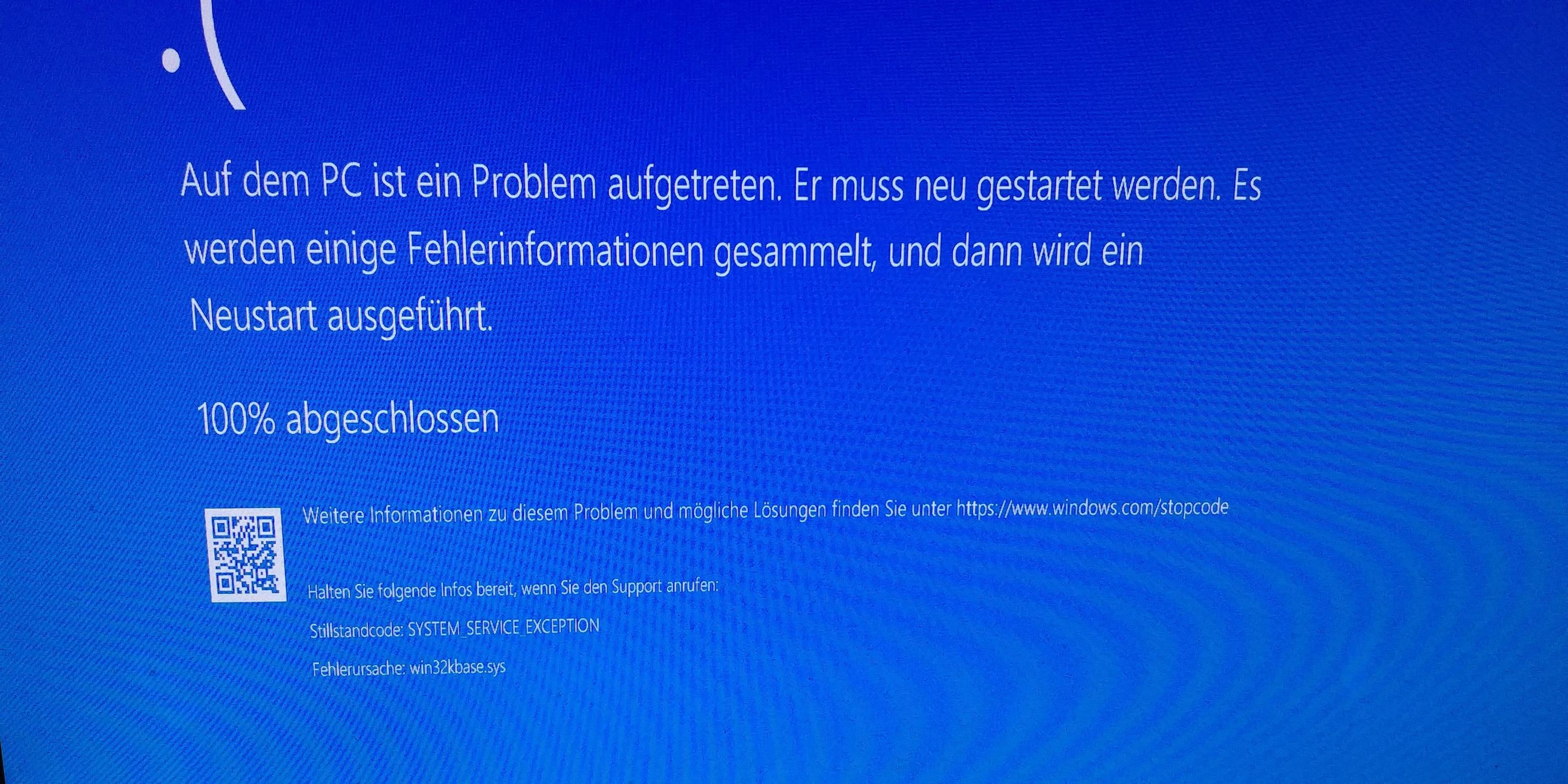 Bluescreen, win32kbase.sys