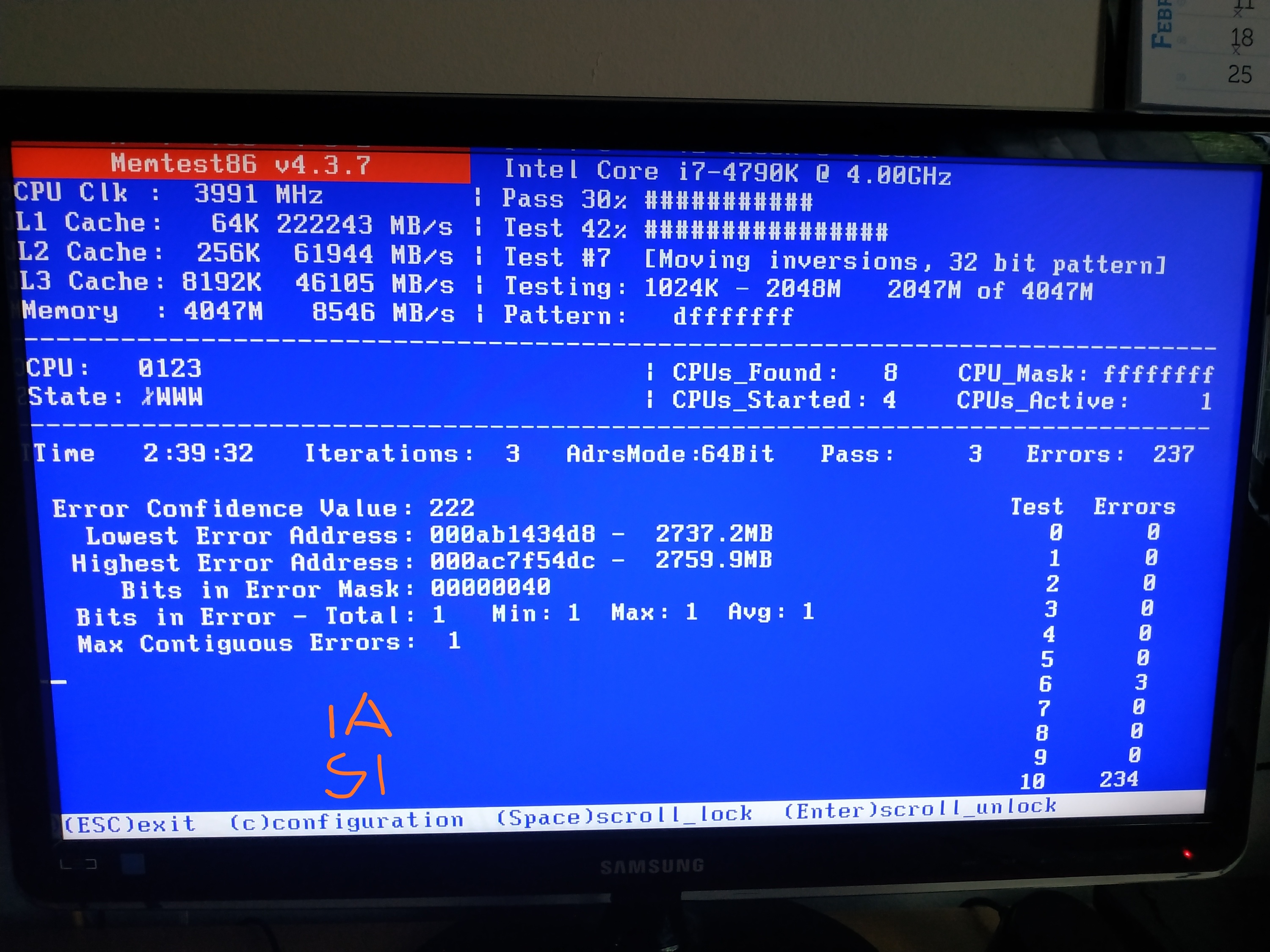 Ratlosigkeit bei multiplen Bluescreens