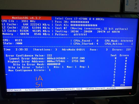 Ratlosigkeit bei multiplen Bluescreens