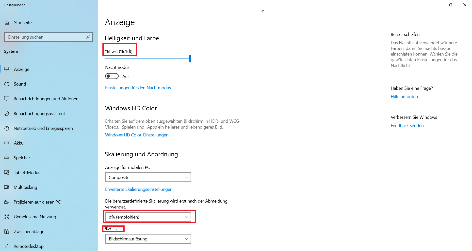 Windows 10 1909 Sprachpaket Problem