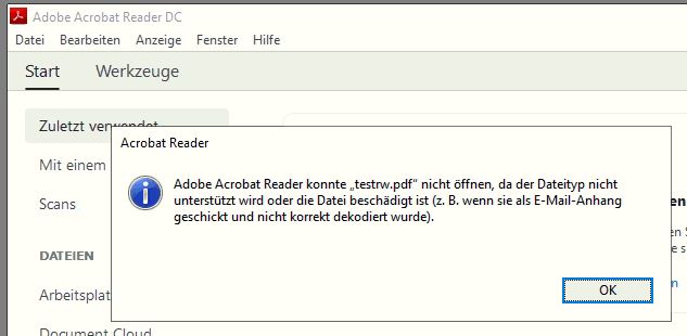 Nach Update 1909 - kein Drucker funktioniert mehr, auch nicht System-PDF-Drucker