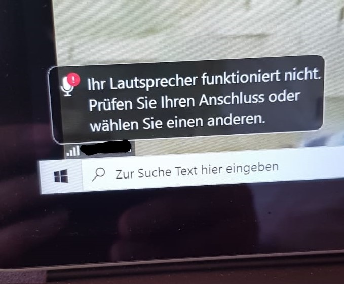 Audio Probleme in Zoom Meetings mit Surface Geräten