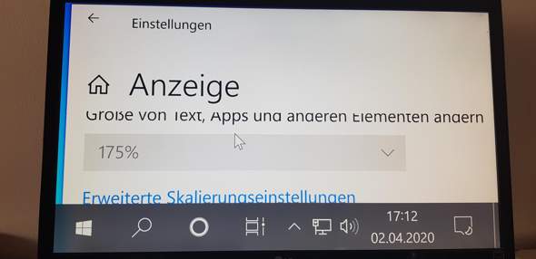 Windows 10 Skalierung ändern?