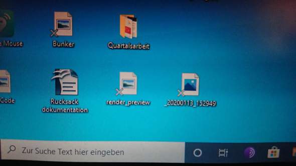 Hallo, alle mit Paint erstellten Dateien sowie alle Fotos in meinen Ordnern lassen sich...