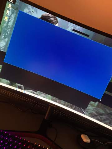 Wieso wird mein Desktop Schwarz?