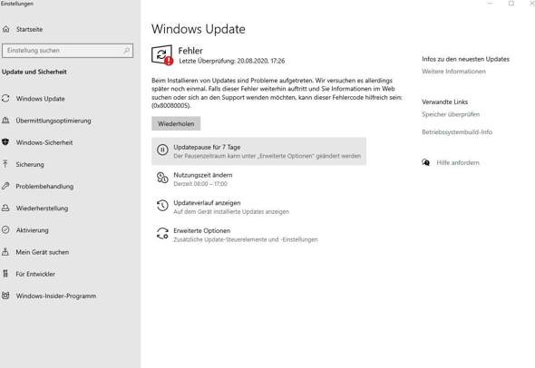 Windows Update und Defender funktioniert nicht?