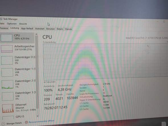 Windows hängt sich auf?