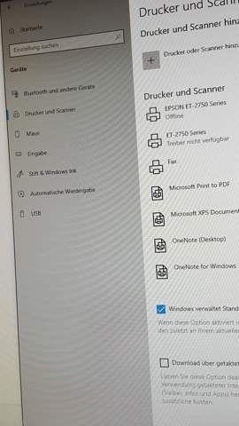 HP Drucker bei Windows anzeigen lassen?