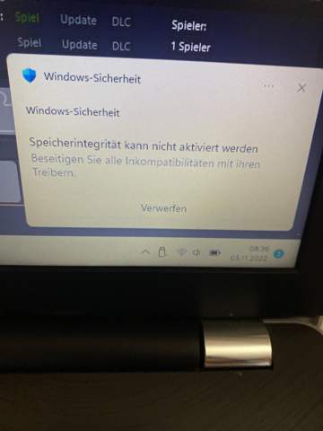 Windows 11 Kernisolierung kann nicht aktiviert werden?