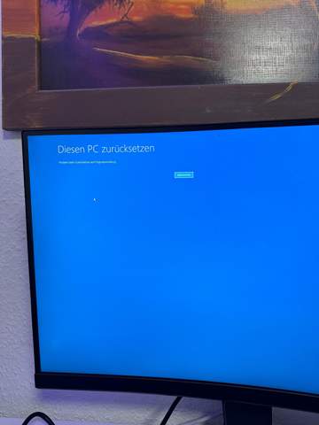 PC kann nicht geresettet werden?