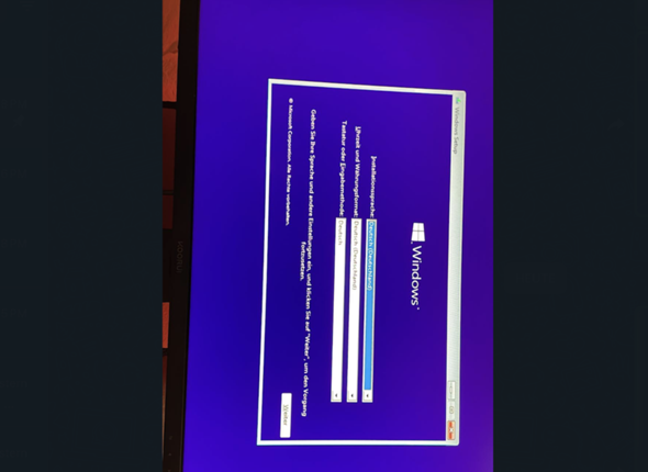 hallo leute, ich kann jetzt endlich nach sehr vielen versuchen in windows rein, ging erst...