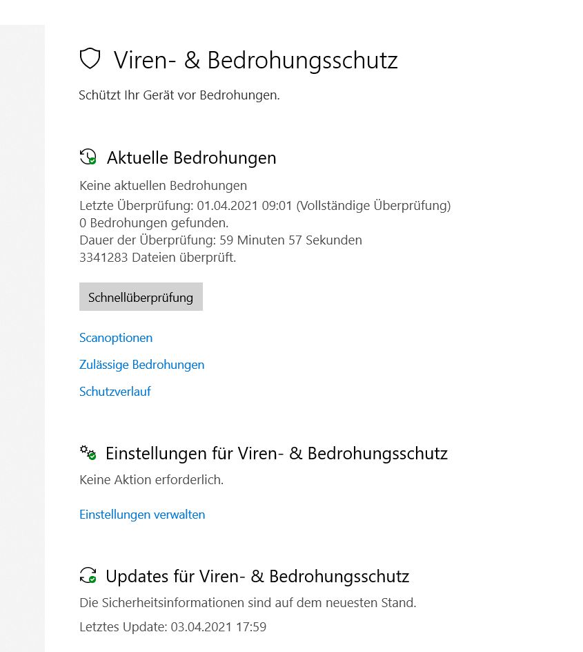 Windows Defender per Gruppenrichtlinien steuern funktioniert nicht