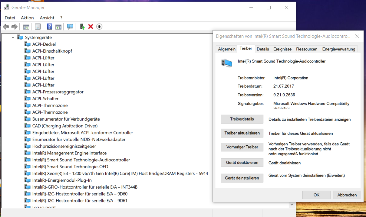 Soundproblem nach dem Oktober Update (HP-Rechner)