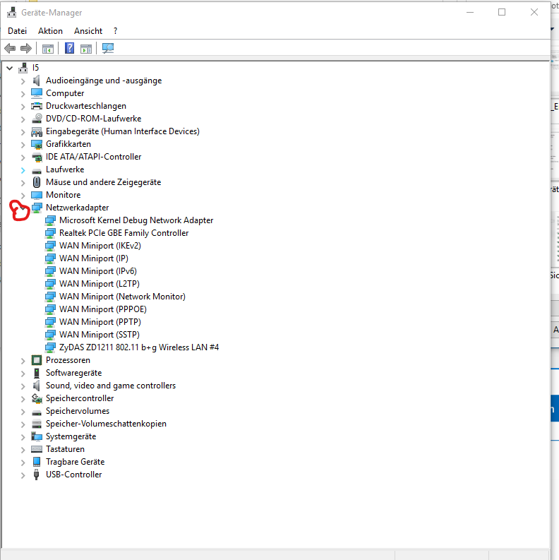 AMD Catalyst Control Center Ethernet Zugang