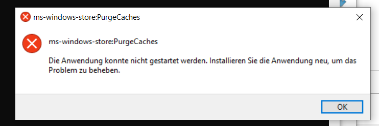 Microsoft Store und alle Standard Apps lassen sich nicht mehr öffnen