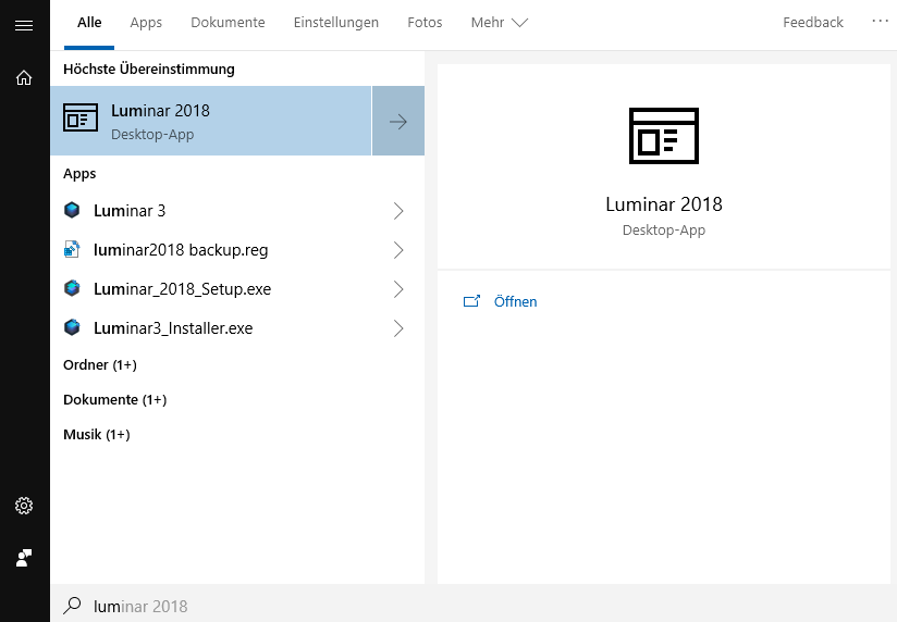 Fehlerhafte Einträge im Startmenü, löschen/verändern/nutzen unmöglich