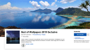 Microsoft veröffentlicht "Best of Wallpapers 2019 Exclusive" im Store