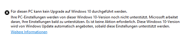 Inplace Upgrade Problem