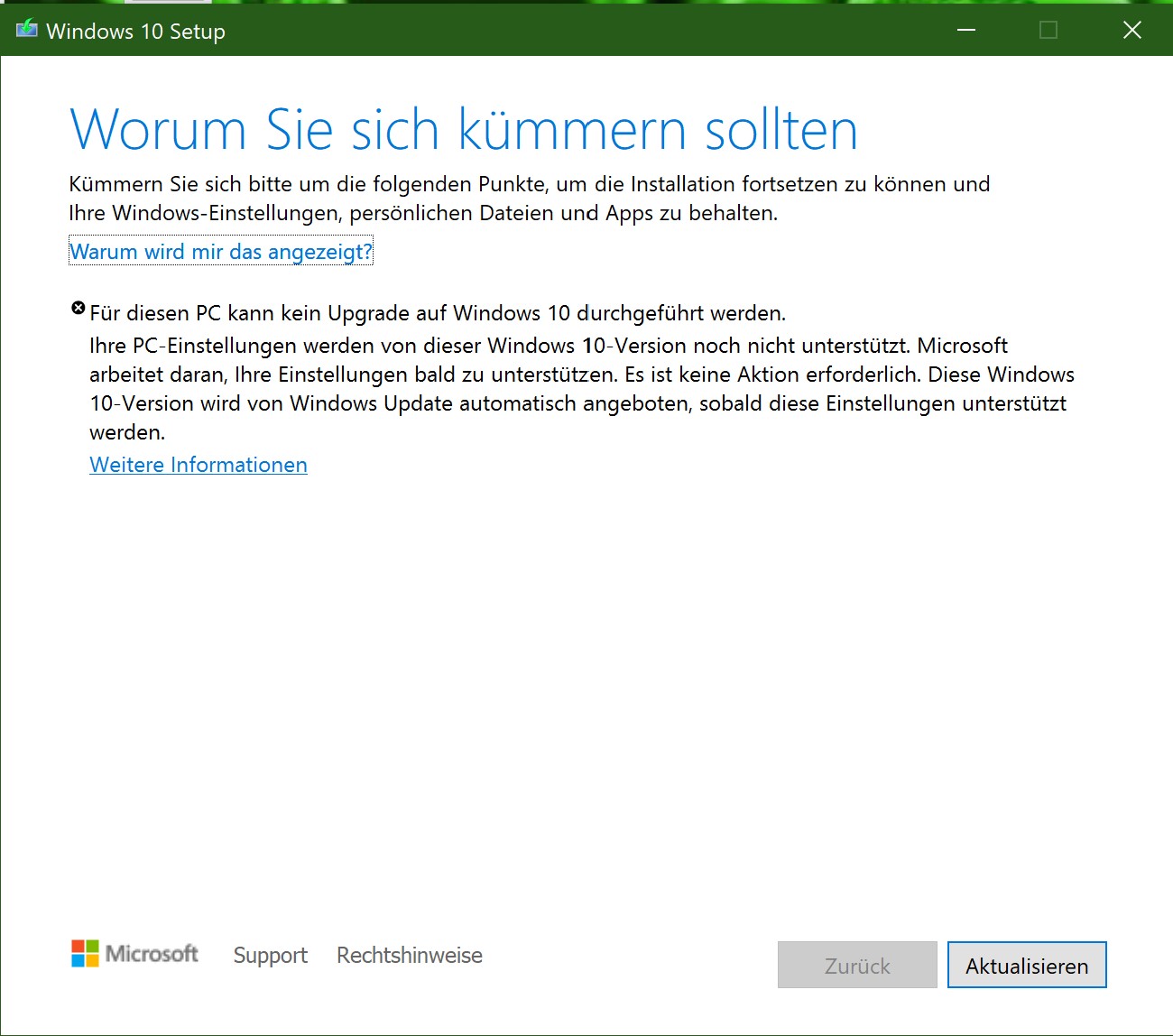 Windows 10 Mai 2020 Update