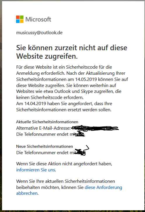 Ich komme nicht in den MS Store