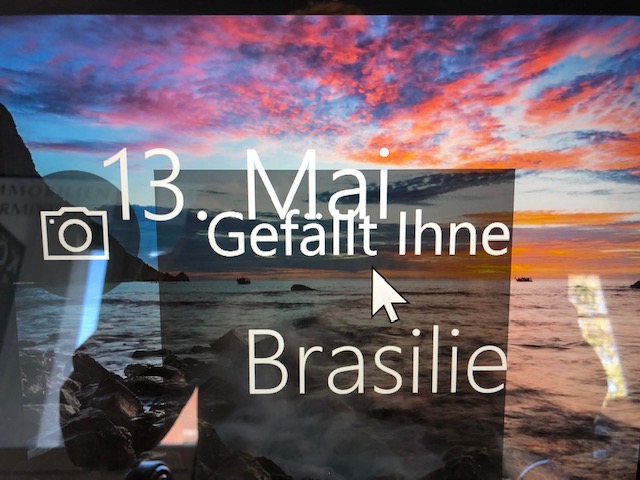 Surface pro 6 dummerweise die Auflösung auf 800 x 600 eingestellt - kann mich nicht mehr...