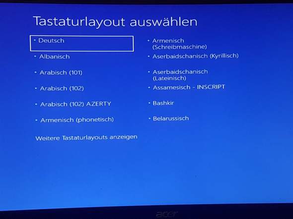 Windows 10  Fehlermeldung, warum?