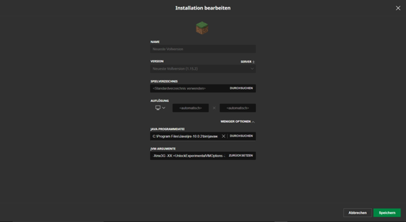 Minecraft bleibt im Ladebildschirm hängen?