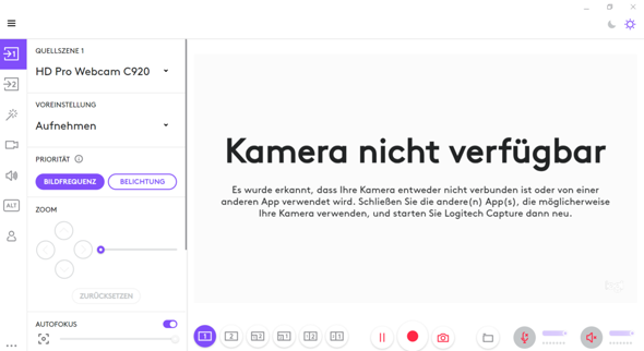 Logitech Kamera funktioniert auf Windows 10 64Bit nicht?