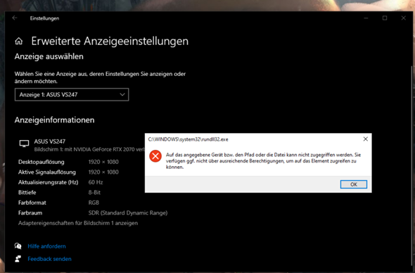 Win10 2 verschiedene Hintergrundbilder?