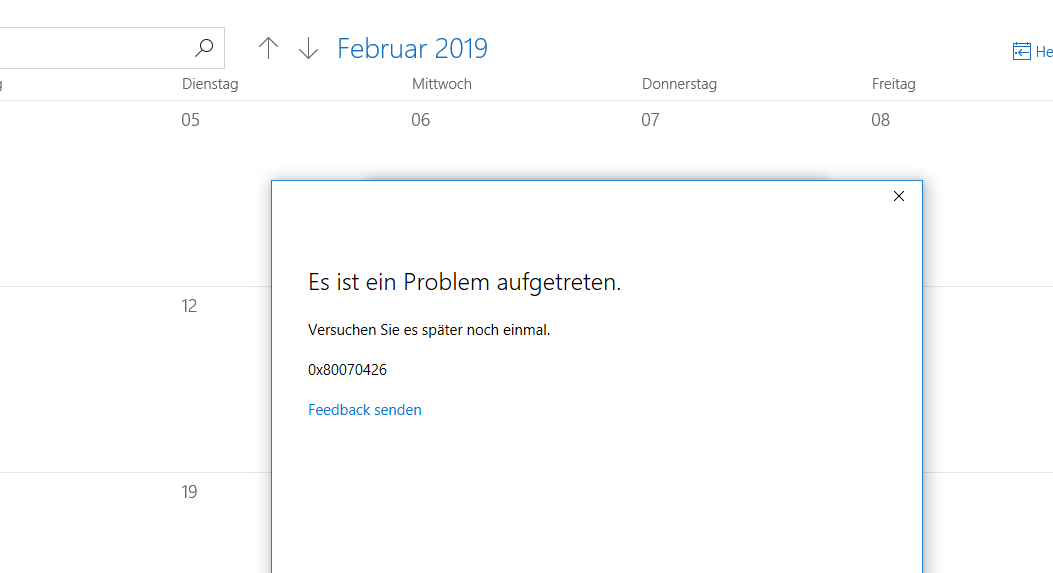 Windows-Fehler "0x80070426" und "0x800706d9" - Wie behebbar? Keine Anmeldungen mit...
