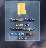 Change appearance of desktop files and folders