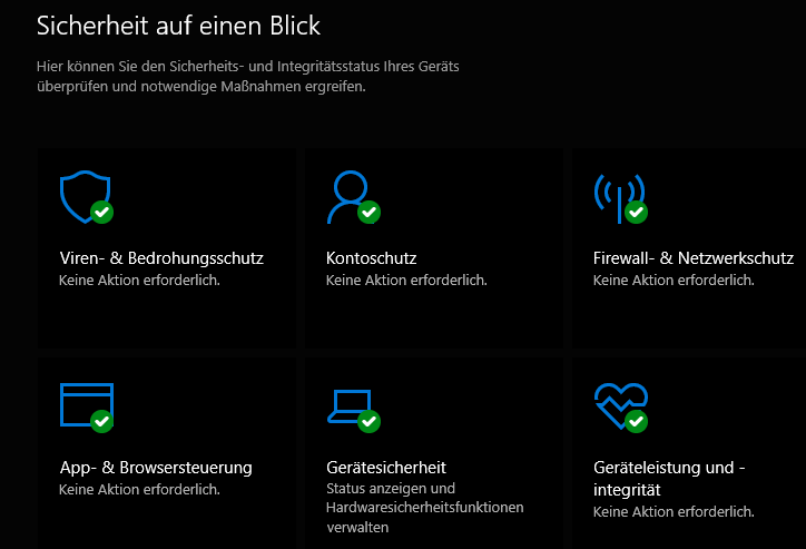 Windows 10 Pro 1809 SecurityHealthSystray im Taskmanager