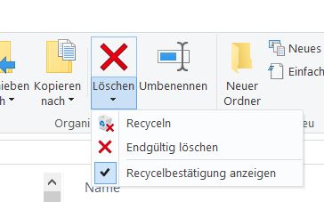 Dokument löschen