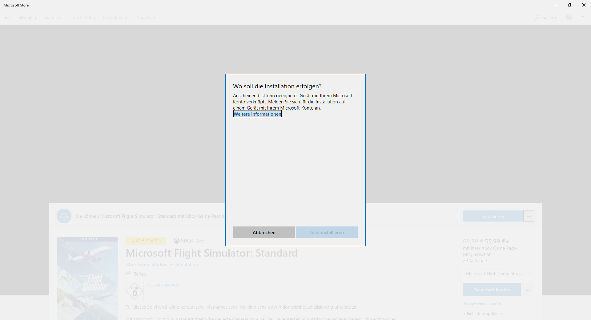 Problem beim Download von MFS