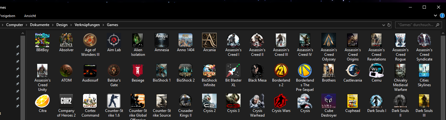 Benutzerspezifische Icons von URL-Shortcuts werden willkürlich fehlerhaft angezeigt in der...