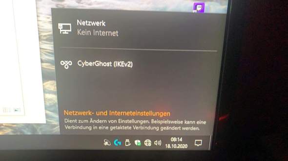 Anscheinend Netzwerk: kein Internet!?